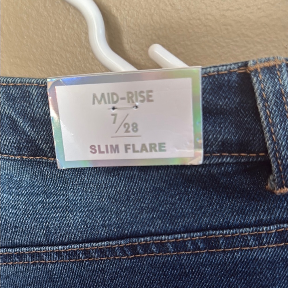 Dark Blue Women's Jeans - Picture 5 of 5